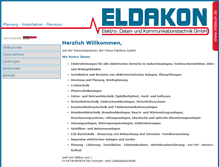Tablet Screenshot of eldakon.de